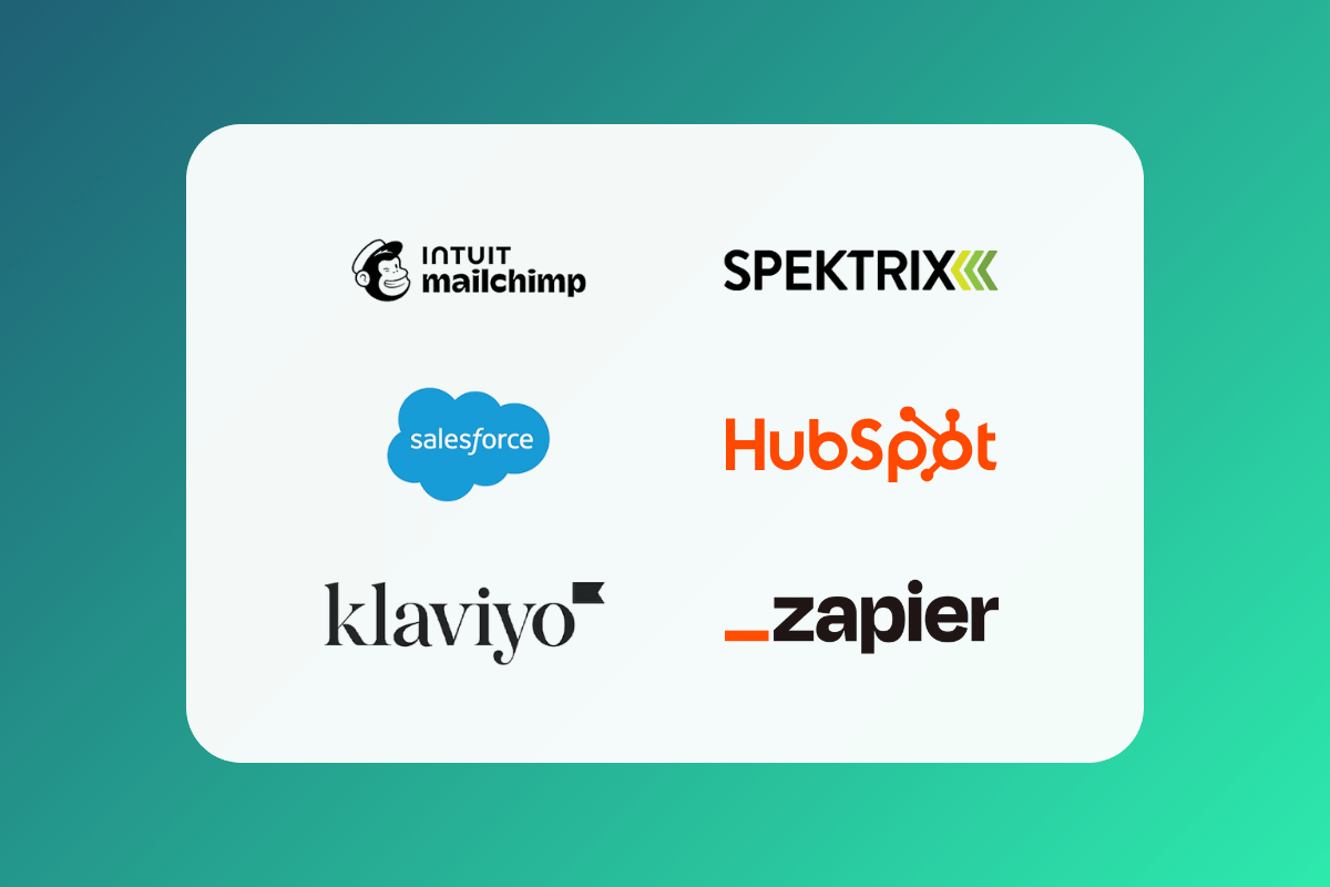 CRM and marketing tool integrations for WiFi data